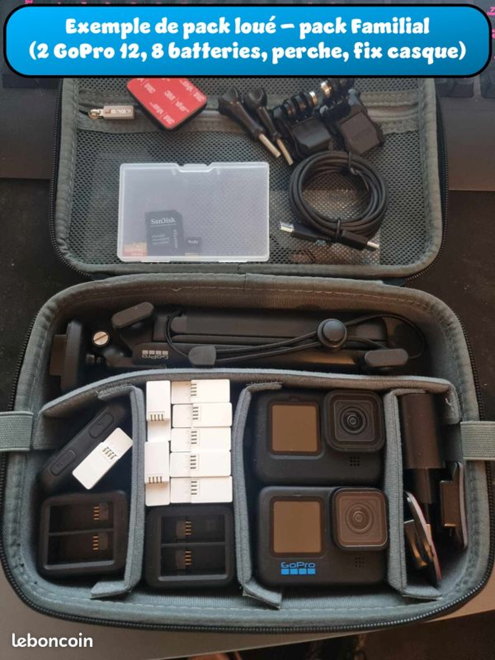 Pack GoPro 11 - Simple - Photo 3 sur 4