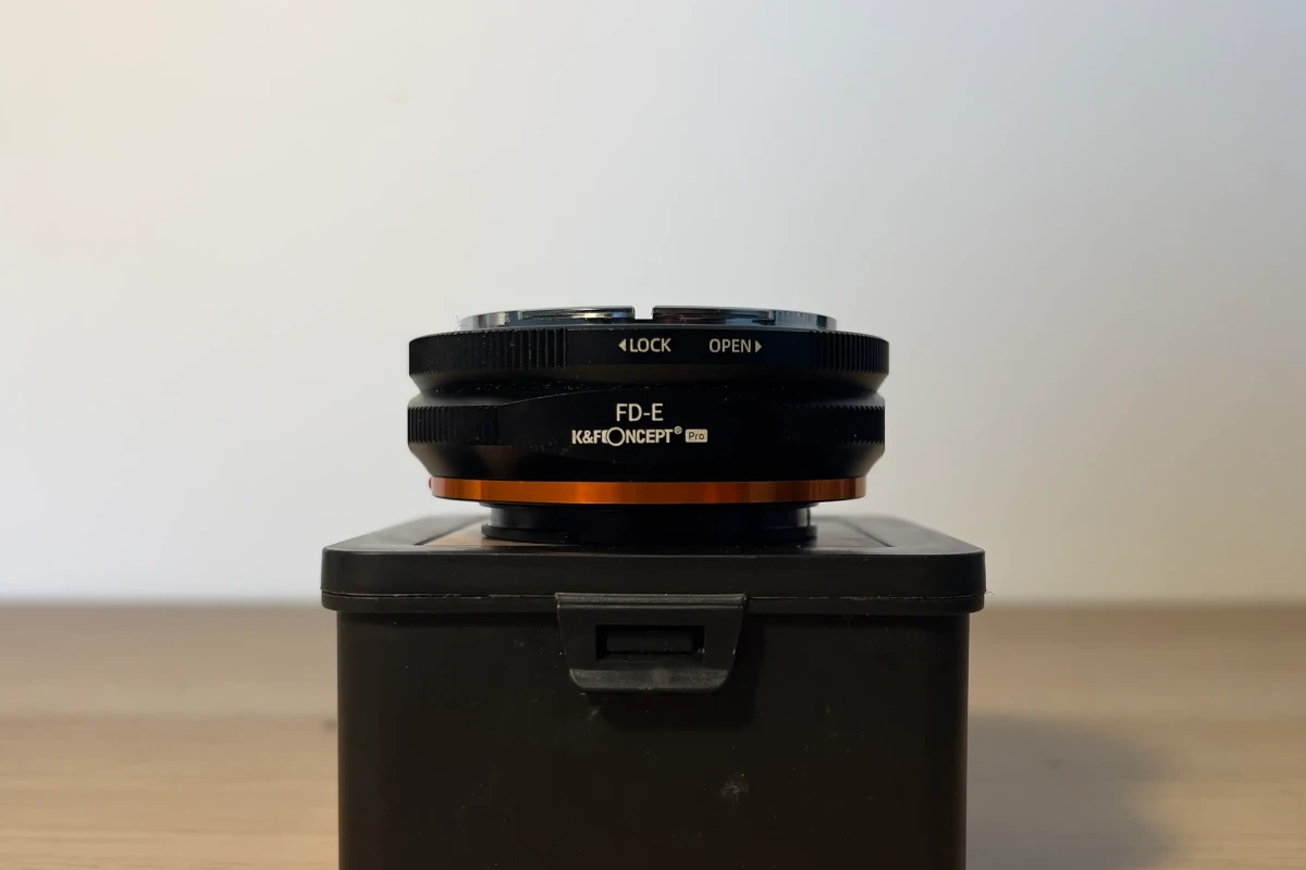 Location k&f concept Adaptateur Canon FD Lens for Sony E Mount - Lightyshare