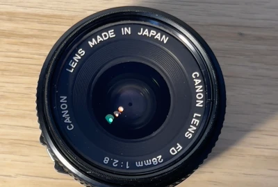 Location Canon FDn 28mm F2.8