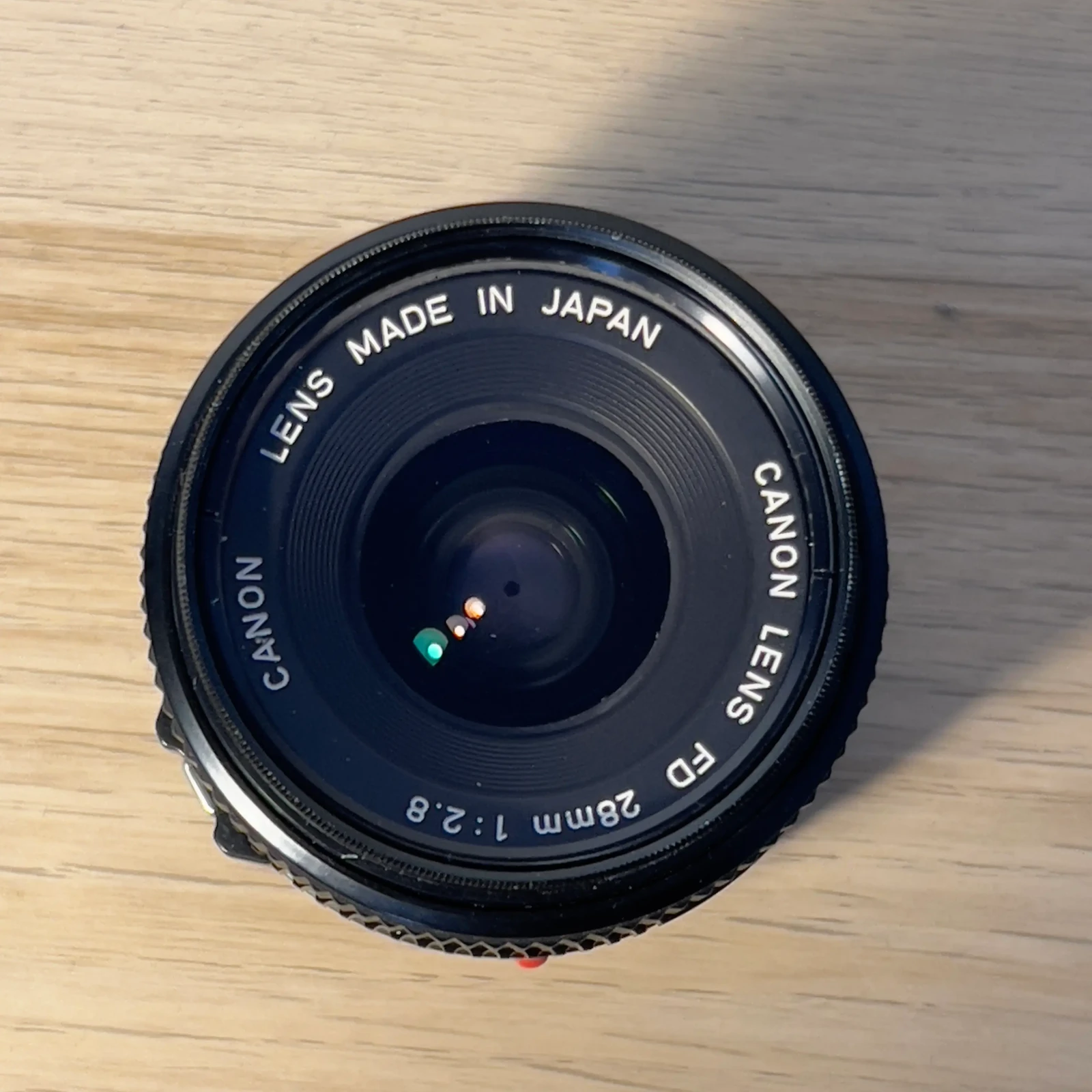 Canon FDn 28mm F2.8 - Photo 2 sur 2