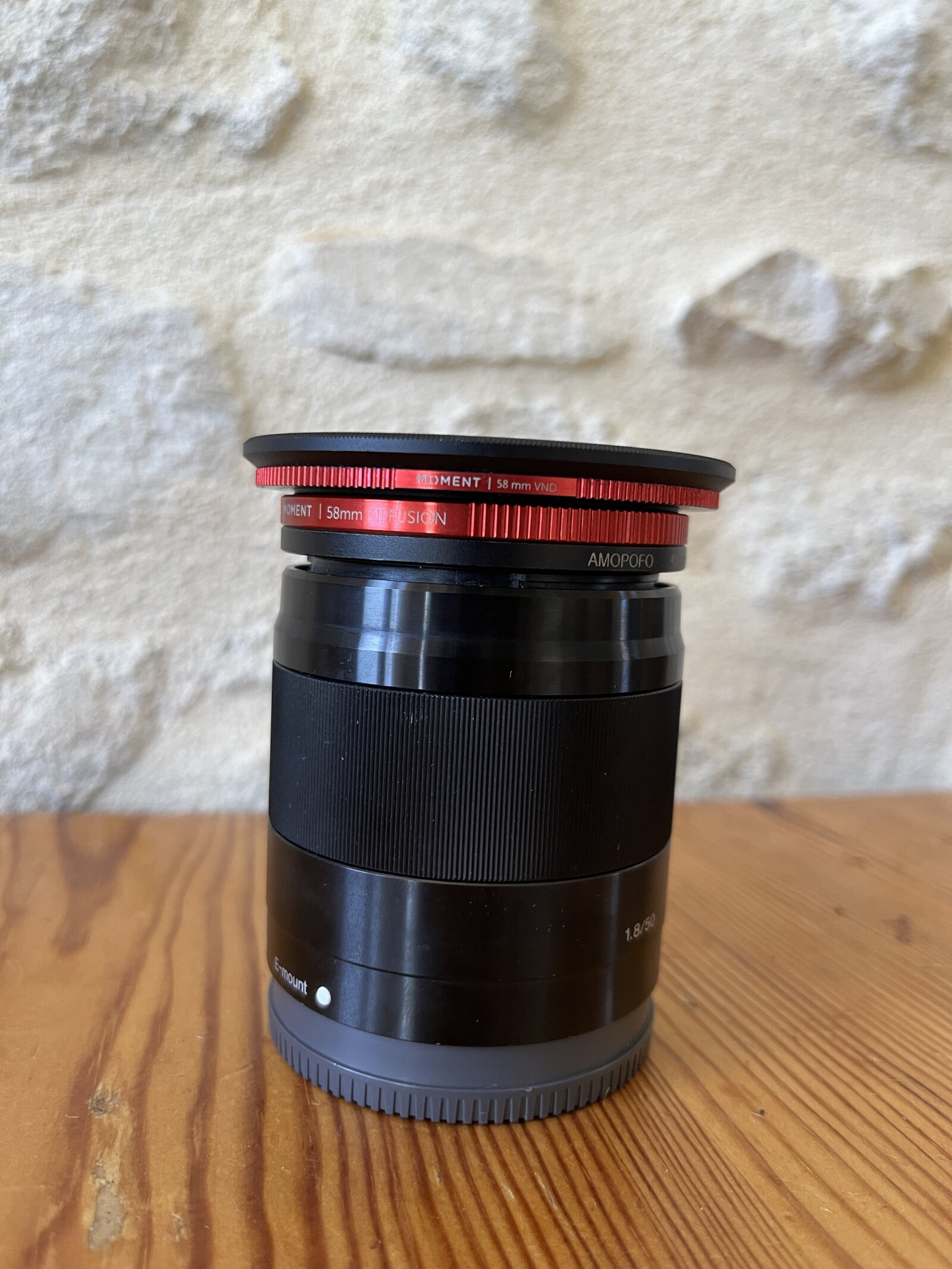Sony E 50mm f/1.8 OSS - Photo 1 sur 2