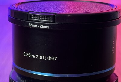 Location Sirui Anamorphic 50mm f/1.8