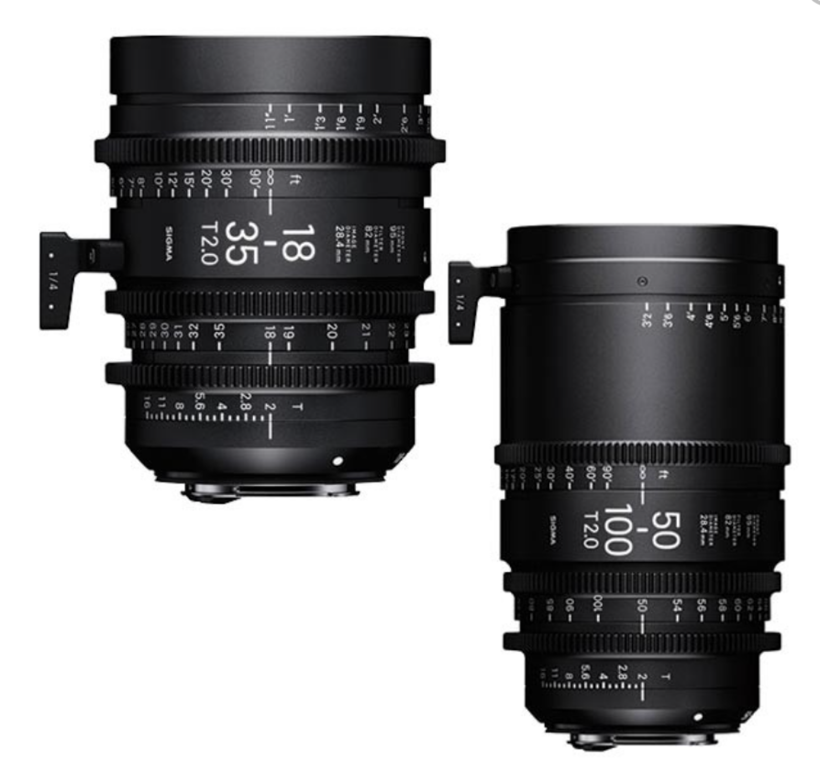 Sigma Ciné Zoom 18-35 / 50-100 T:2 - Photo 1 sur 1