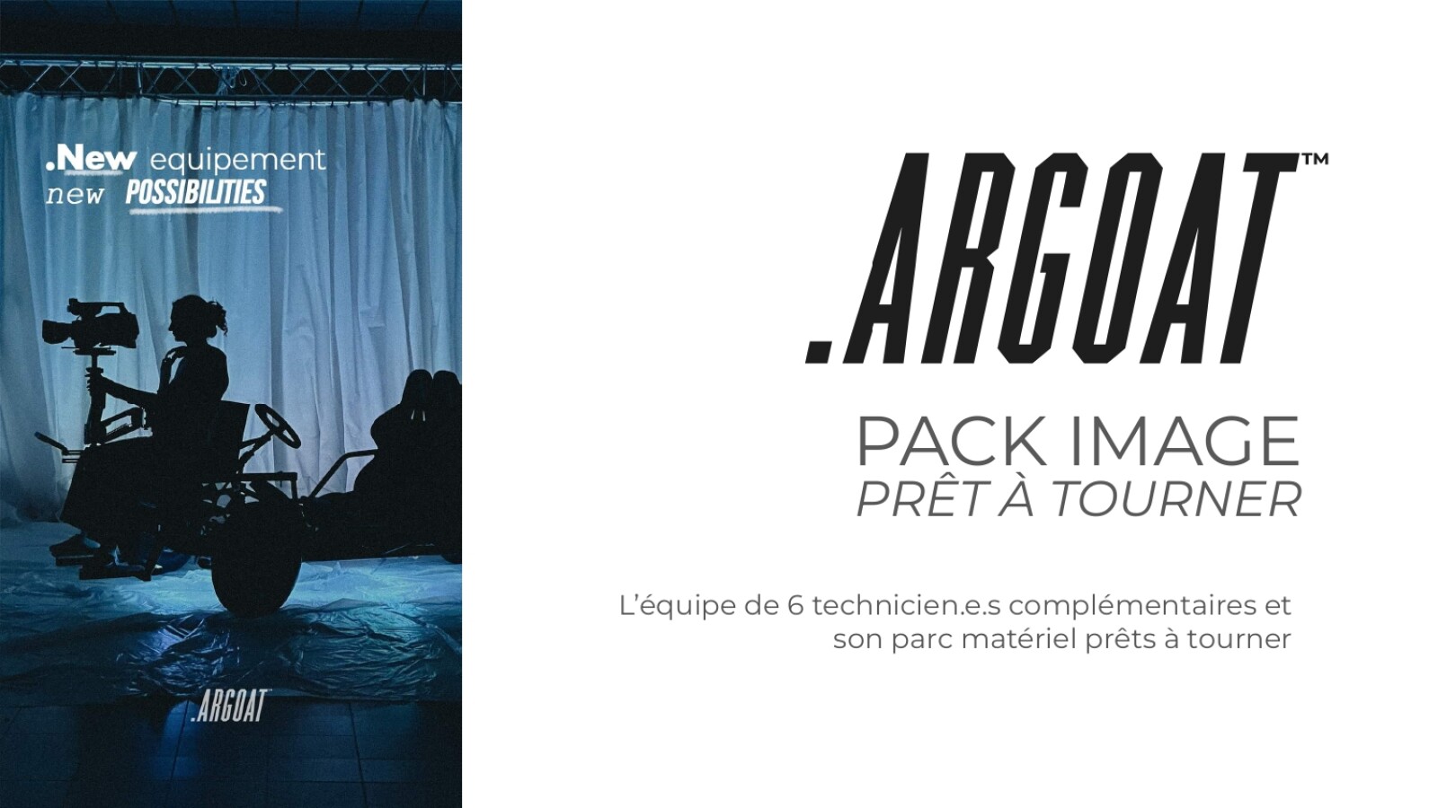 Pack - Techniciens équipés prêt à tourner (RED, LED Aputure, Tilta Slider...) - Photo 1 sur 5