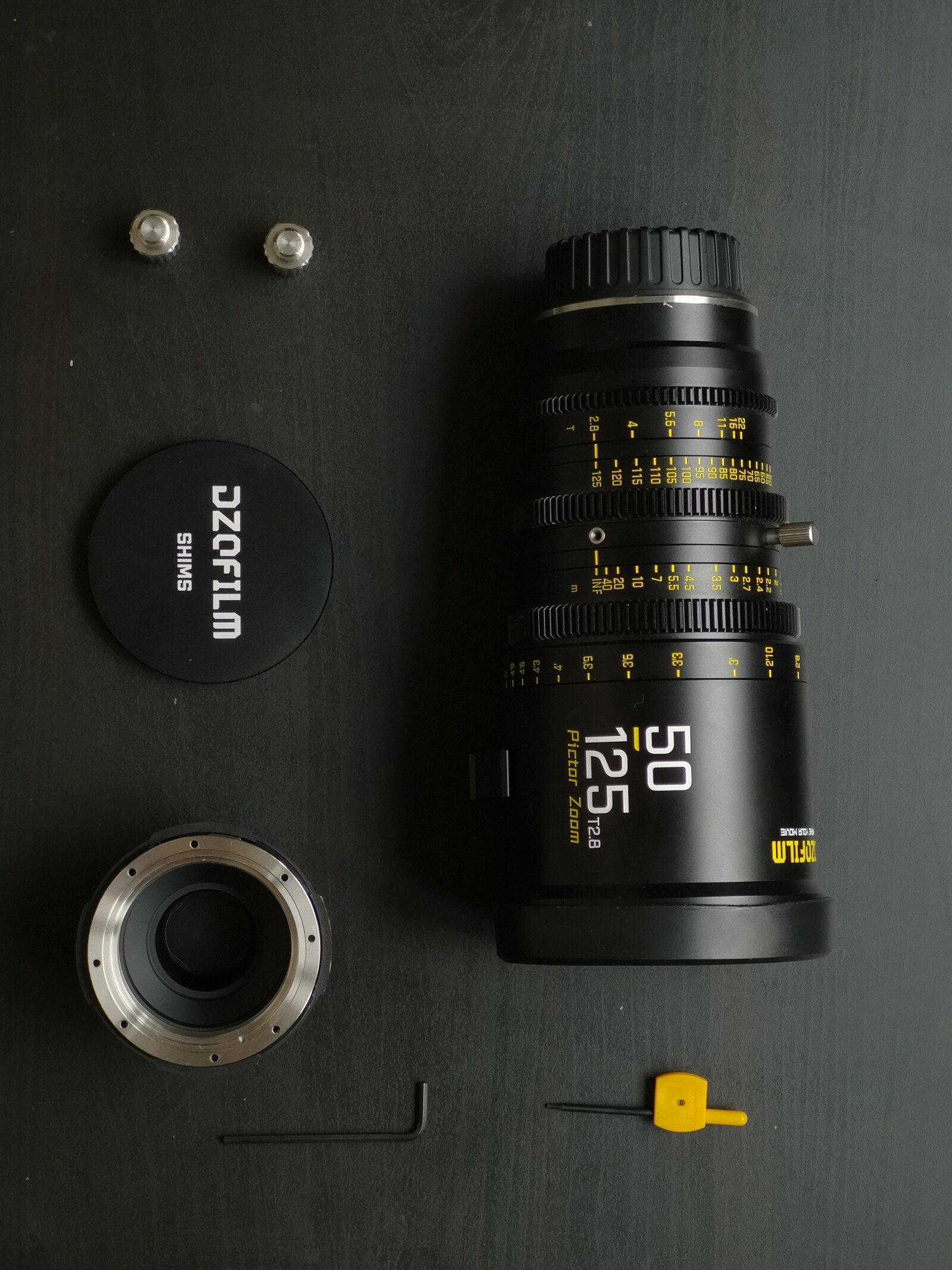 DZOFILM 50-125mm T2.8 Pictor Zoom PL/EF - Photo 2 sur 3