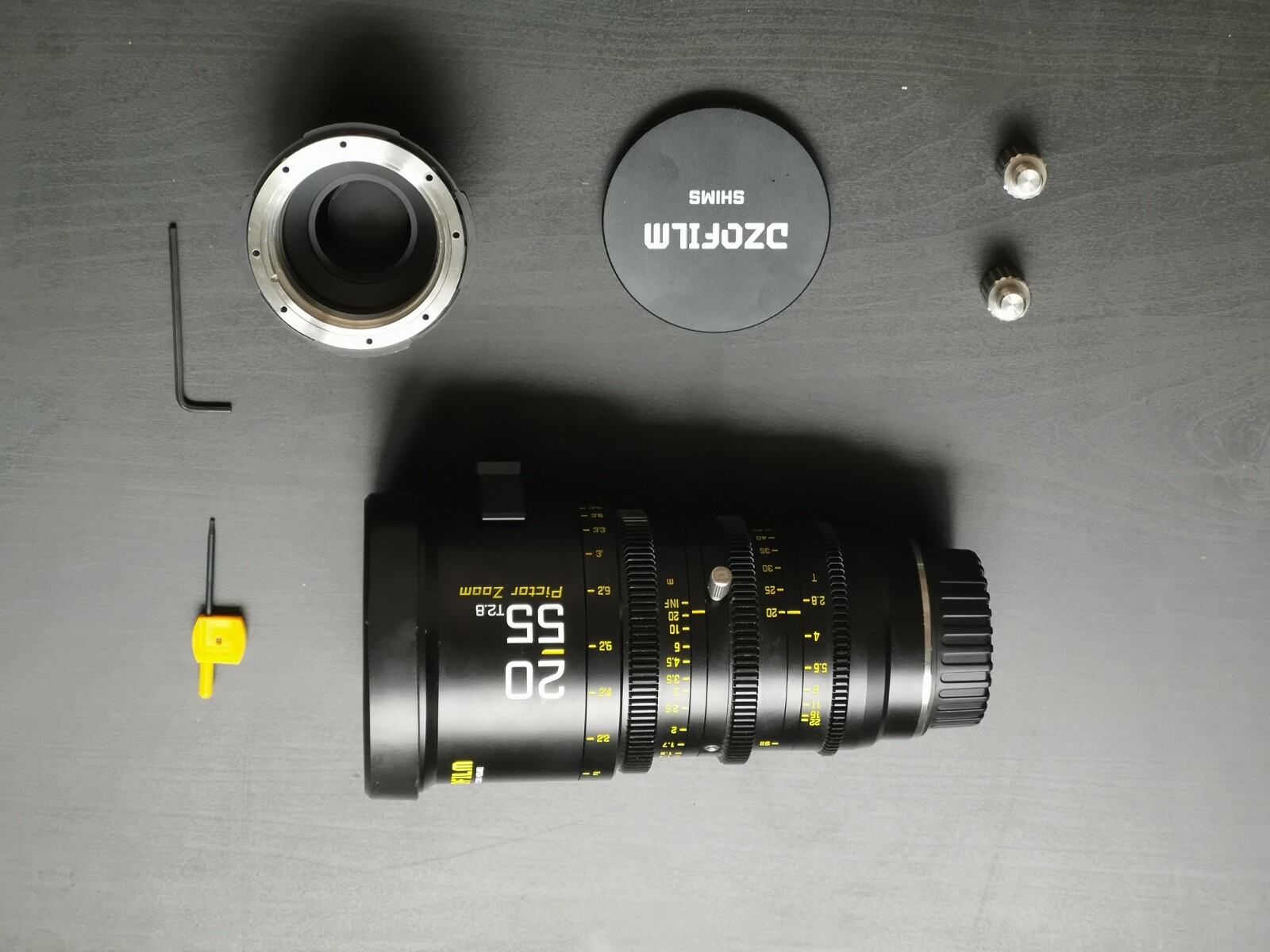 DZOFILM 20-55mm & 50-125mm T2.8 Pictor Zoom PL/EF - Photo 2 sur 3