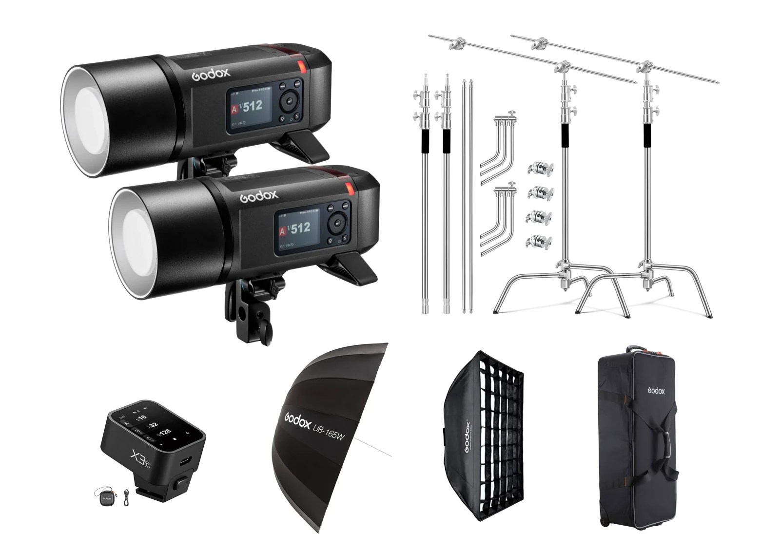 Pack Flash Godox AD 600 pro II - Photo 1 sur 1
