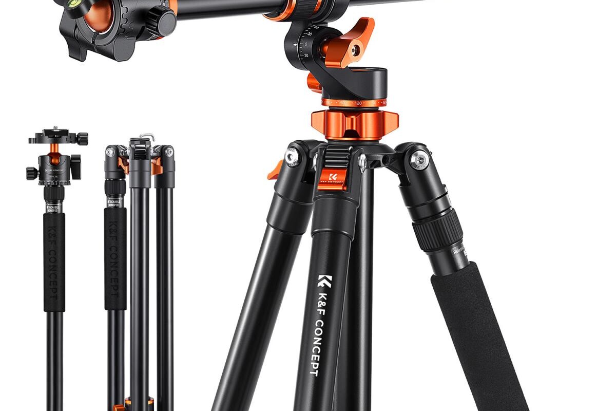 Location k&f concept TM2324 Trépied Appareil Photo en Aluminium - Lightyshare