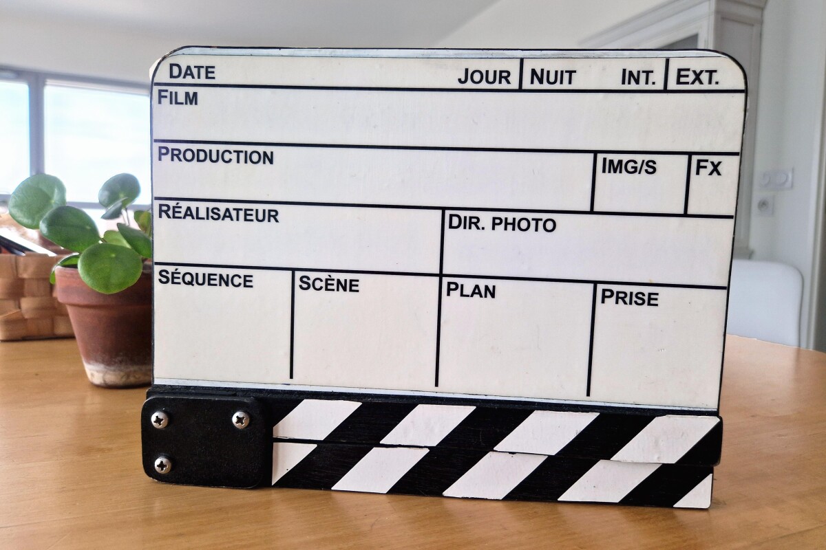 Location Clap cinéma (feutre) - Lightyshare