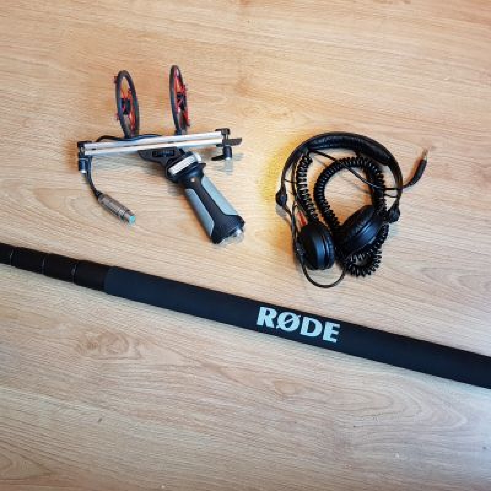 Kit prise de son PERCHE + TASCAM DR-40 + CASQUE - Photo 1 sur 5
