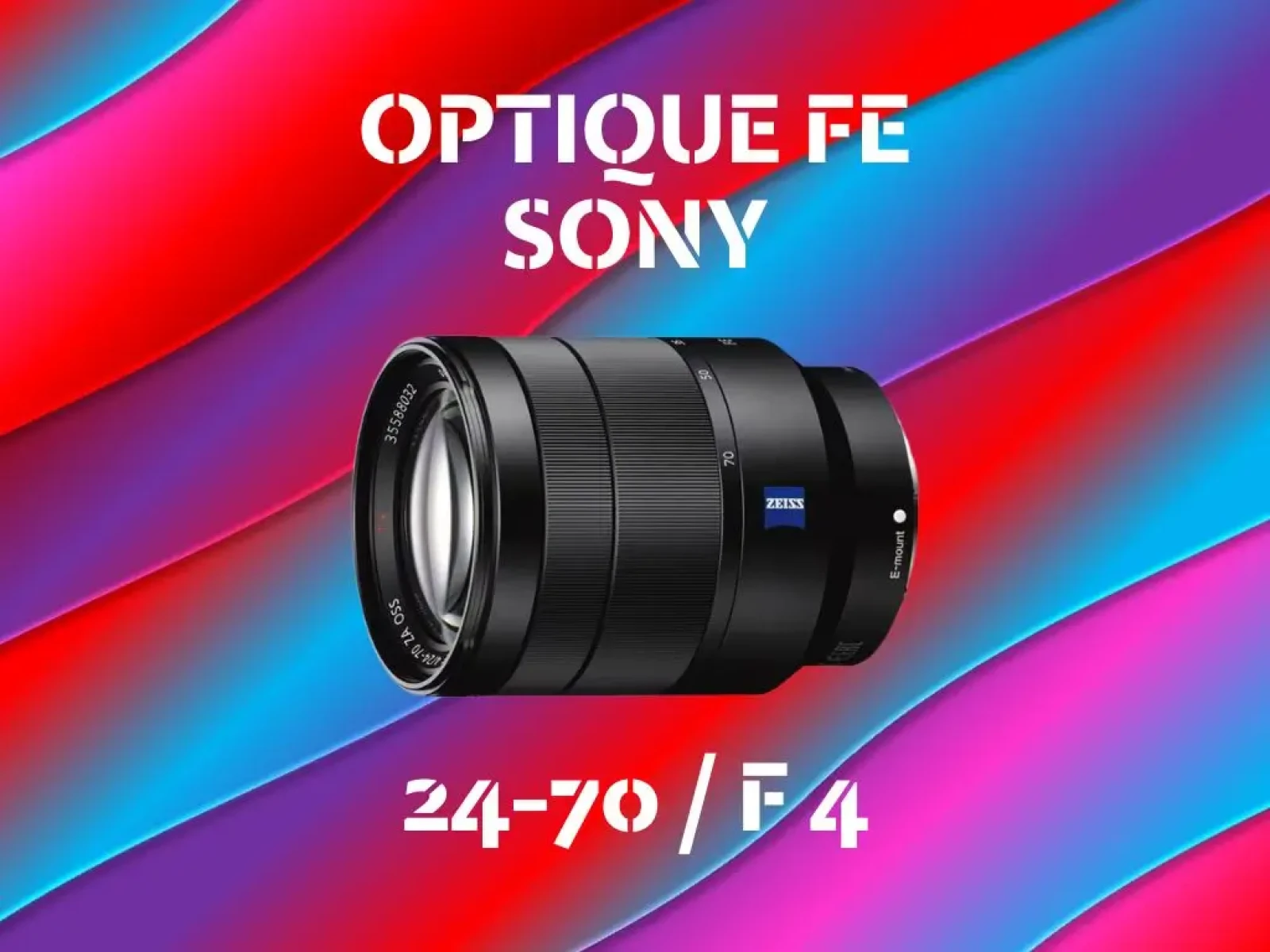 Sony Zeiss SEL-2470Z - Photo 1 sur 3
