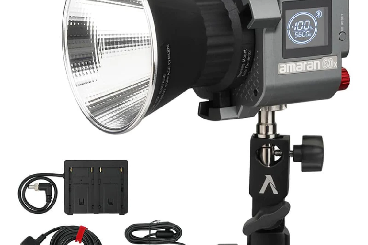 Location Amaran COB 60x (Bi-Color 60W) + Parabolic Softbox 85cm Smallrig (Bowens - Rapide)  - Lightyshare