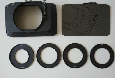 Location Mattebox - clip on - 4x5.6 - 4x4