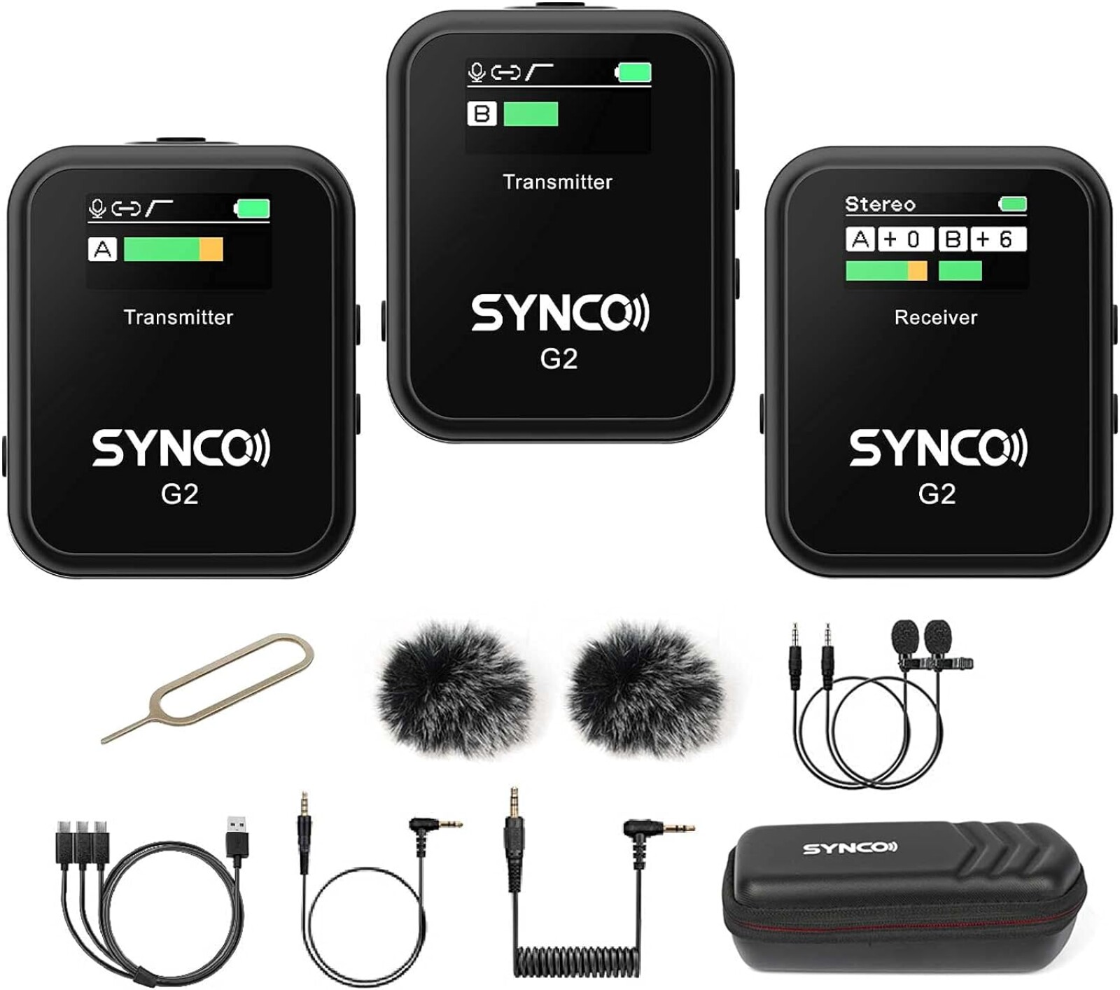 Synco Kit Microphone cravate SYNCO G2A2 - Photo 2 sur 2