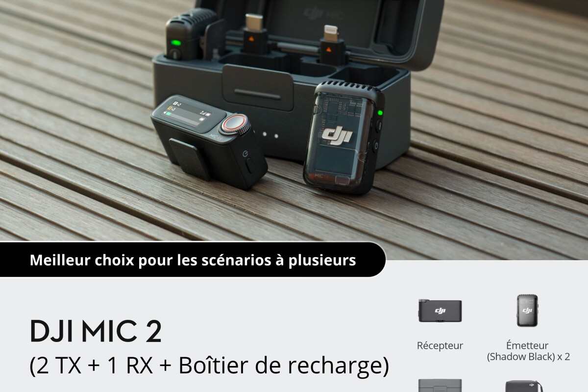 Location DJI Mic 2 - Lightyshare