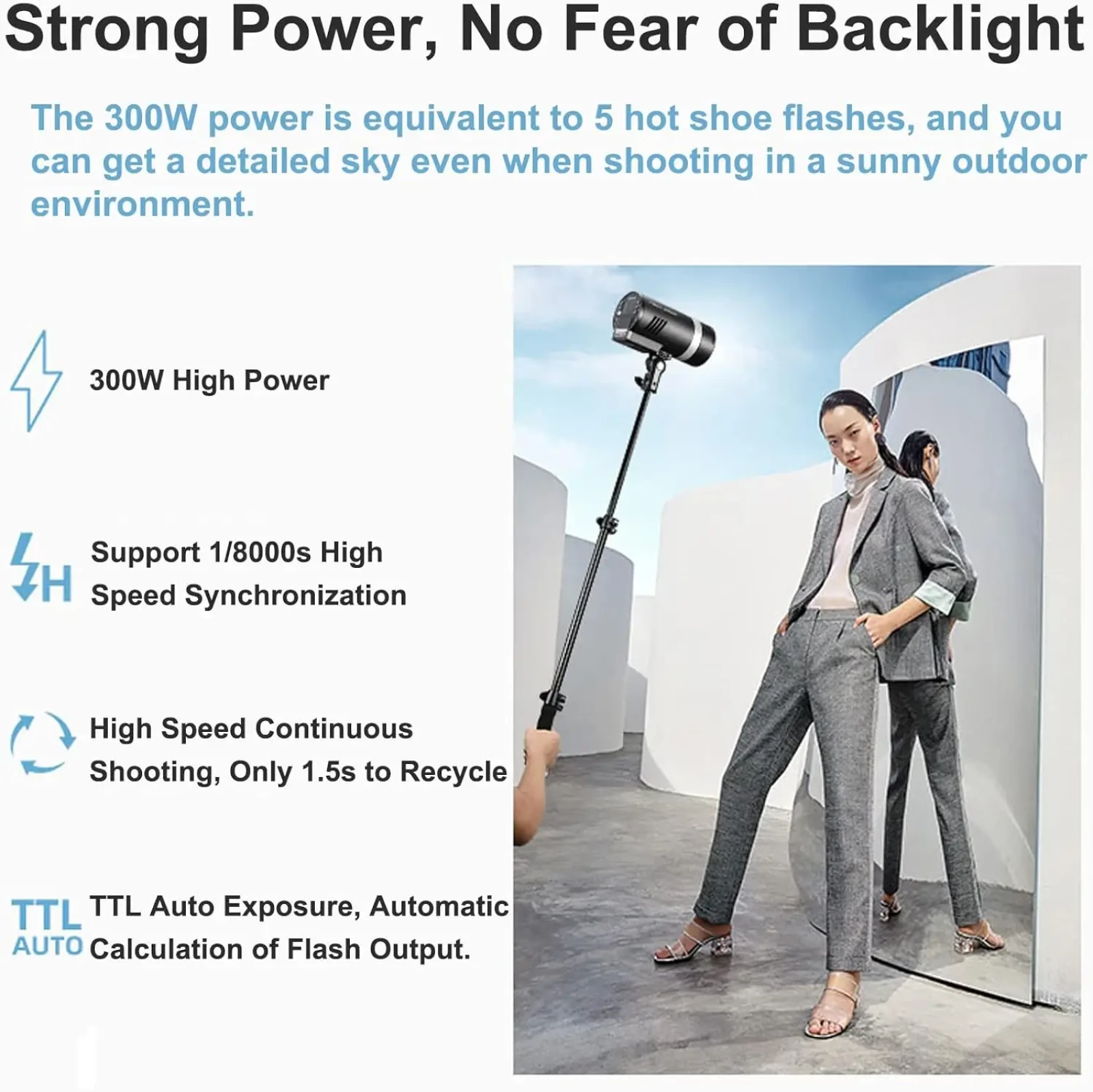Godox AD300 Pro - Photo 4 sur 8