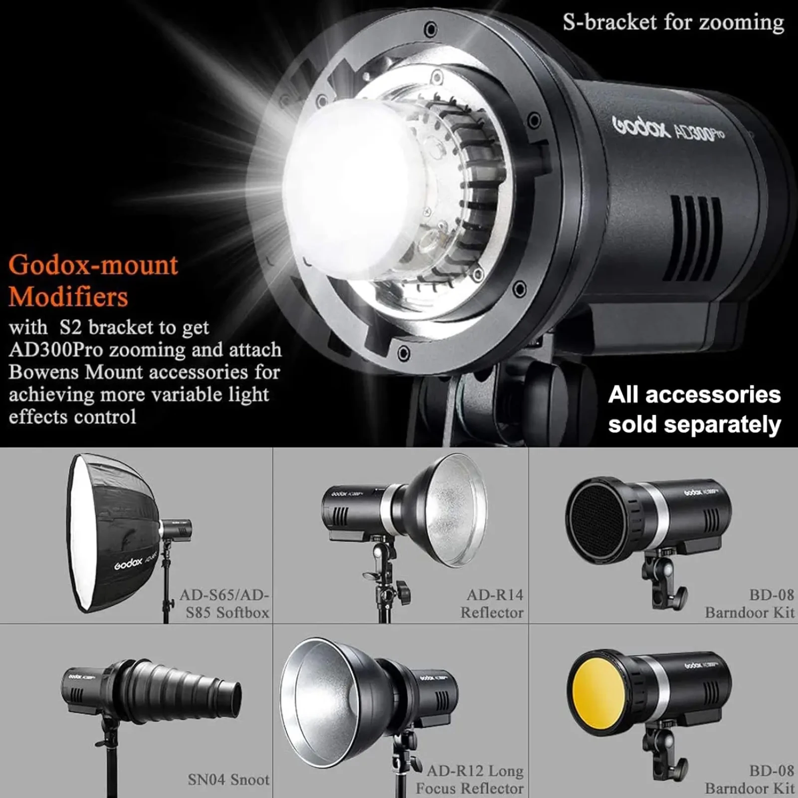 Godox AD300 Pro - Photo 6 sur 8