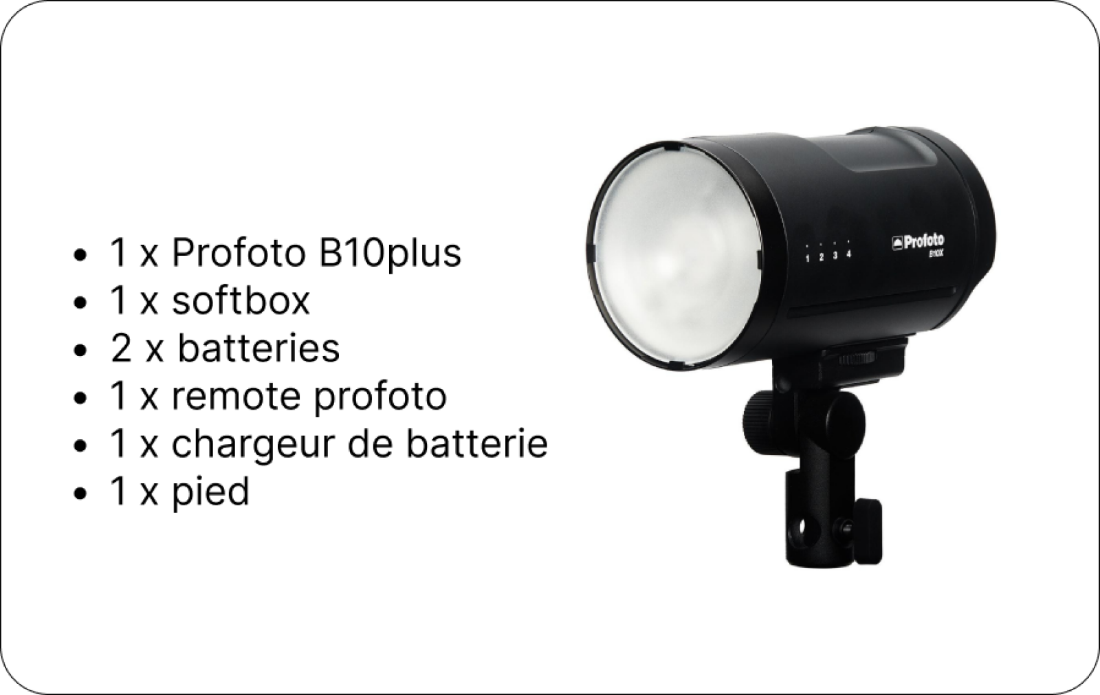 Profoto B10 - Photo 1 sur 1