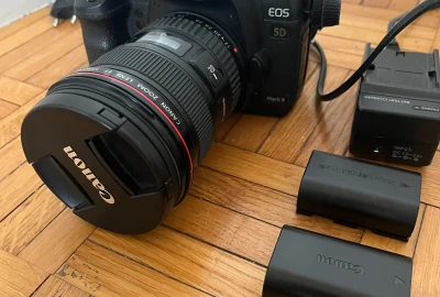 Location Pack Canon 5D Mark II + Canon EF 24mm f/1.4L II USM