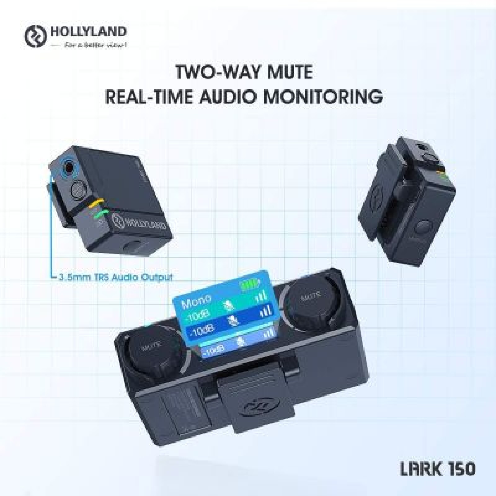 HOLLYLAND LARK 150 (MICRO HF X2) - Photo 2 sur 3