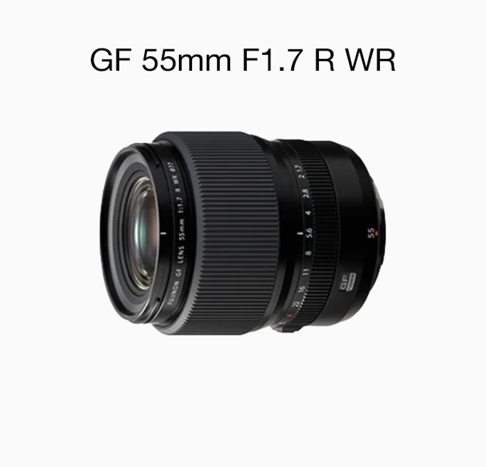 Fujifilm GF 55mm f/1.7 R WR - Photo 1 sur 1