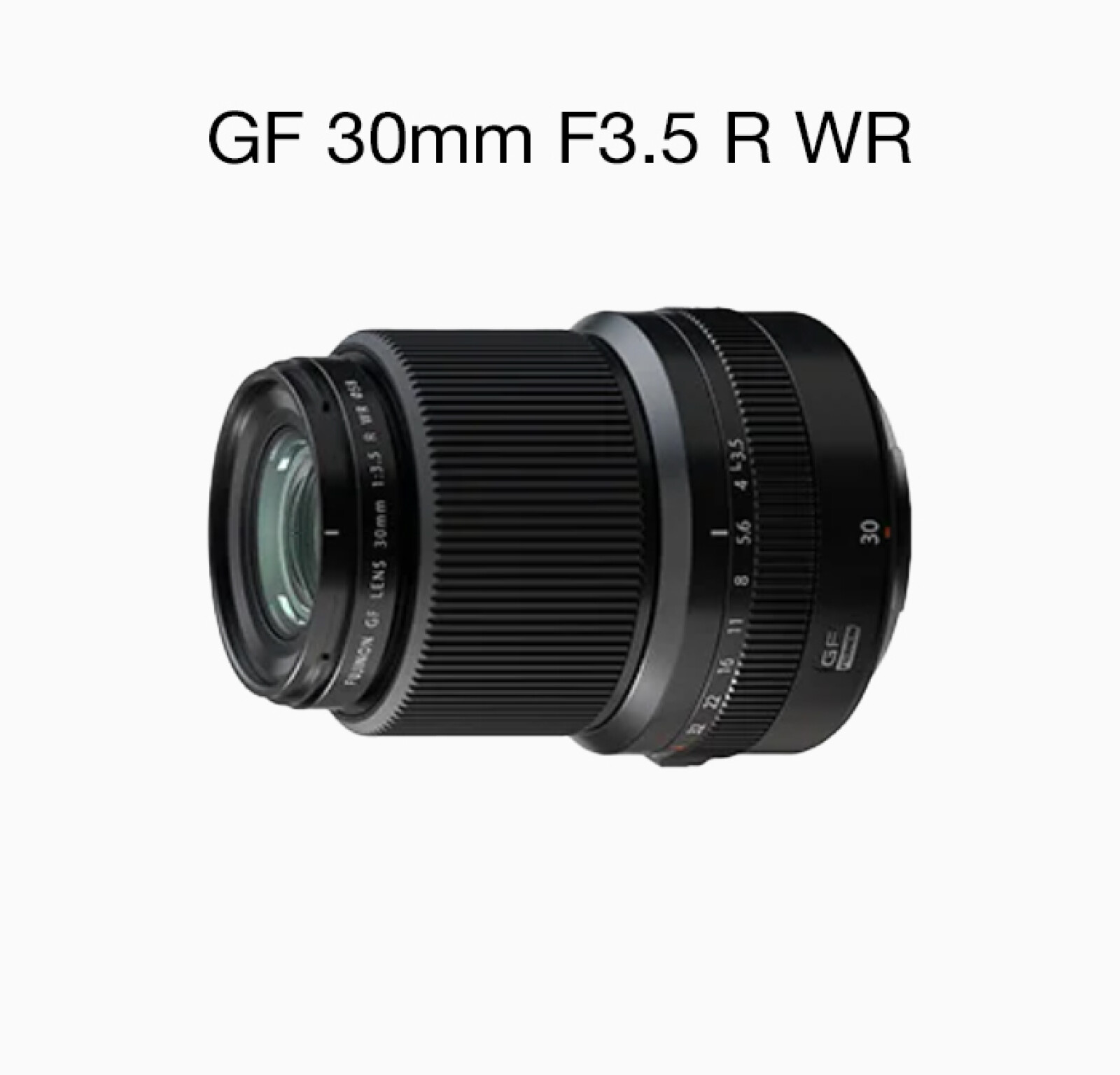 Fujifilm GF 30mm f/3.5 R WR - Photo 1 sur 1