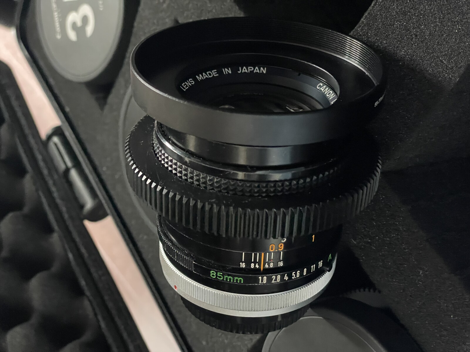 Canon FD 20/28/35/55/85/100 (Série FF) Cinéma look - Photo 2 sur 4