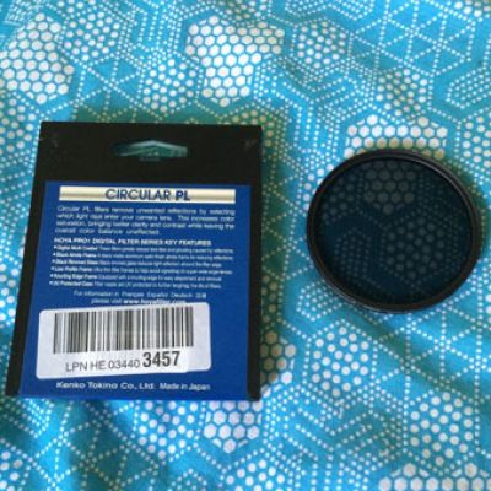 Filtre polarisant circulaire Ø67,0mm - Photo 3 sur 3