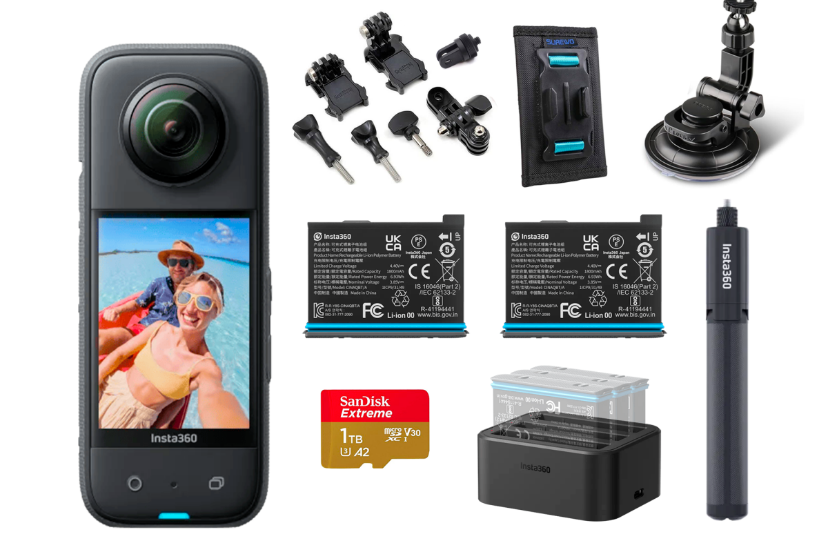 Location Insta360 One X3 - Lightyshare