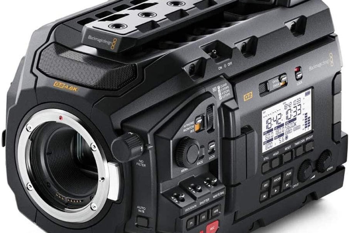 Location Caméra Blackmagic URSA Mini Pro 4,6K G2 - EF - Prete à tourner - Lightyshare