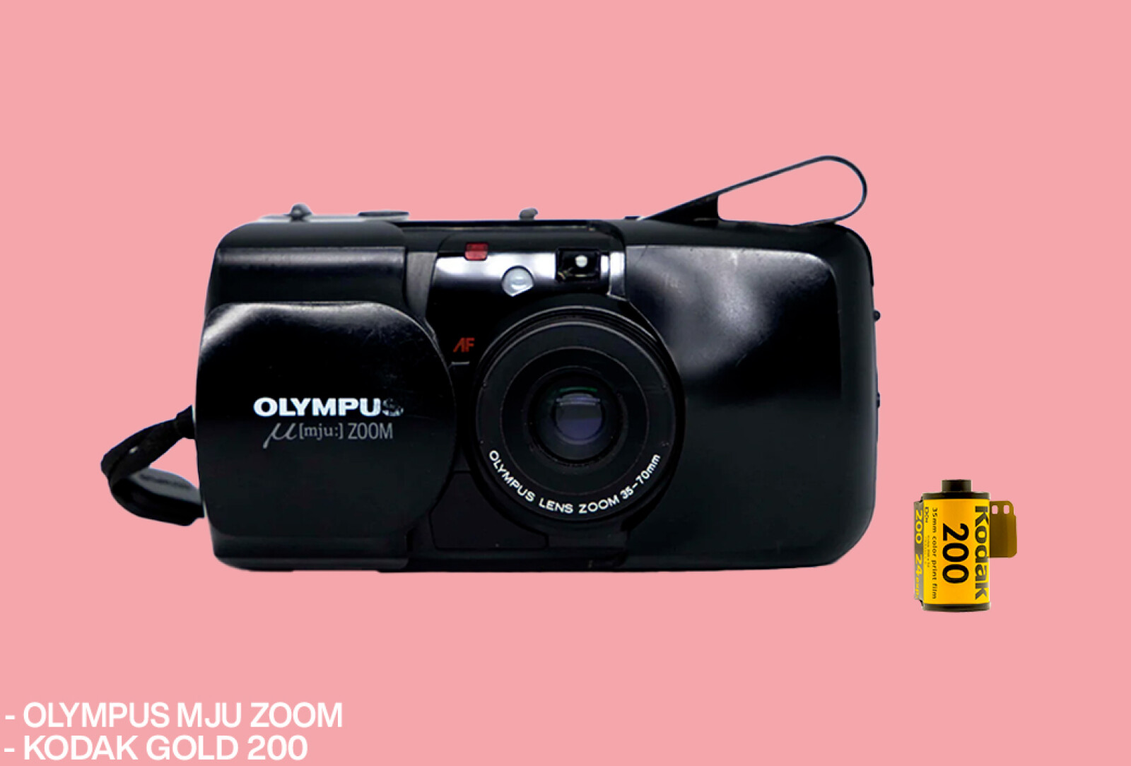 OLYMPUS MJU ZOOM + Pellicule - Photo 1 sur 1