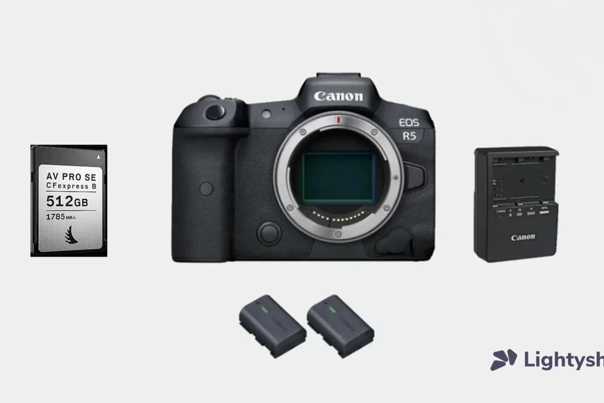Rent Canon EOS R5 Mark II - Lightyshare