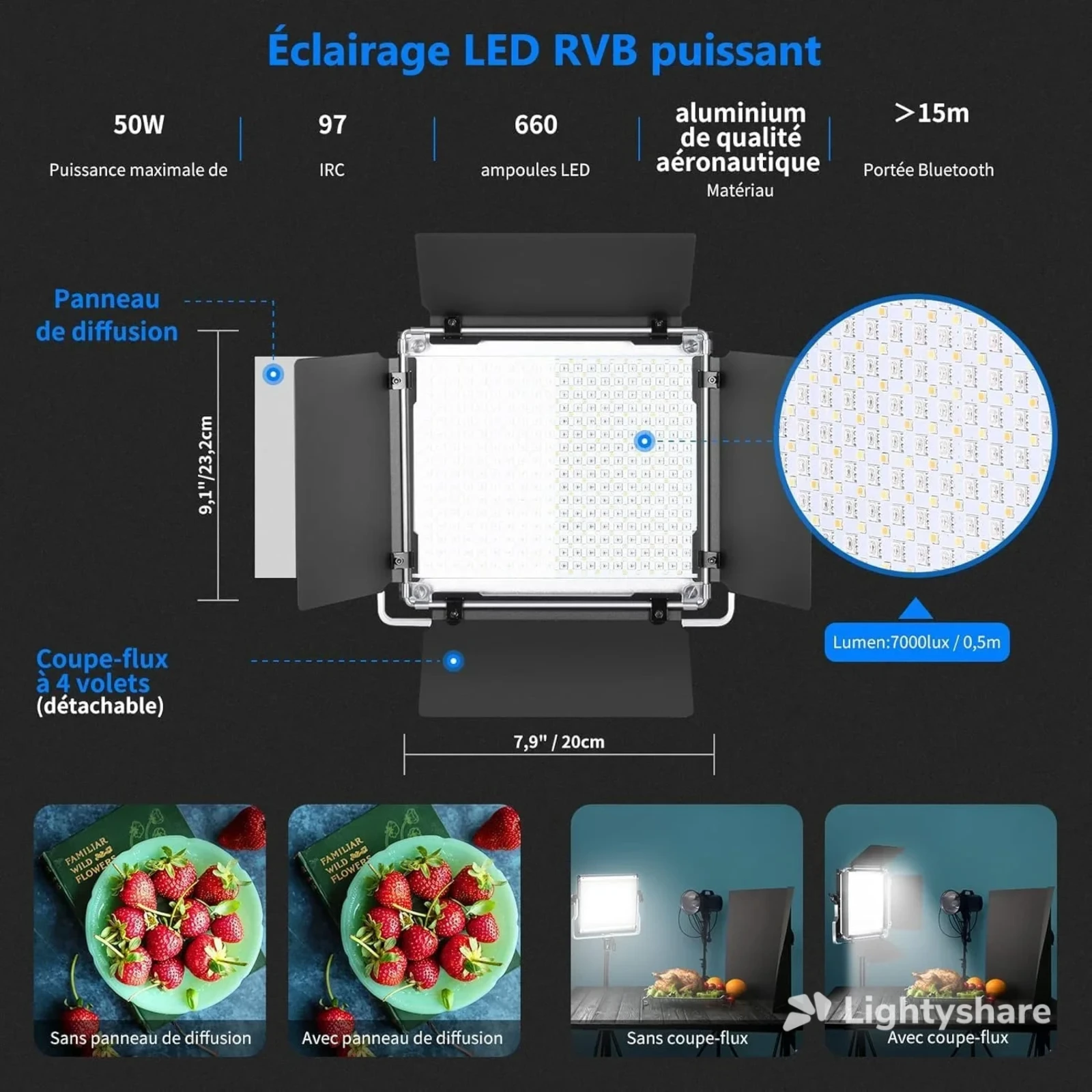 Neewer Neewer LED - Photo 3 sur 3