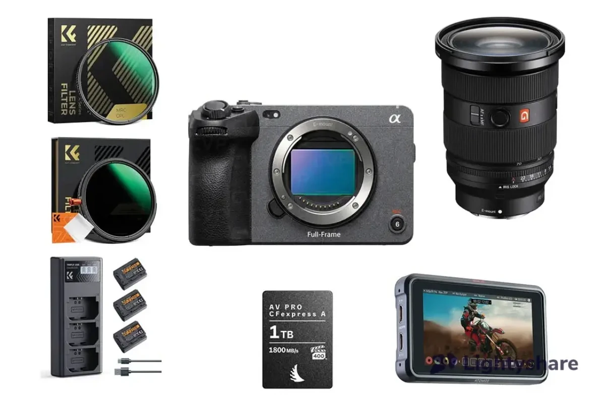 Location Pack Sony FX3 + Objectif GM 24-70 ii + moniteur Atomos Ninja V - Lightyshare