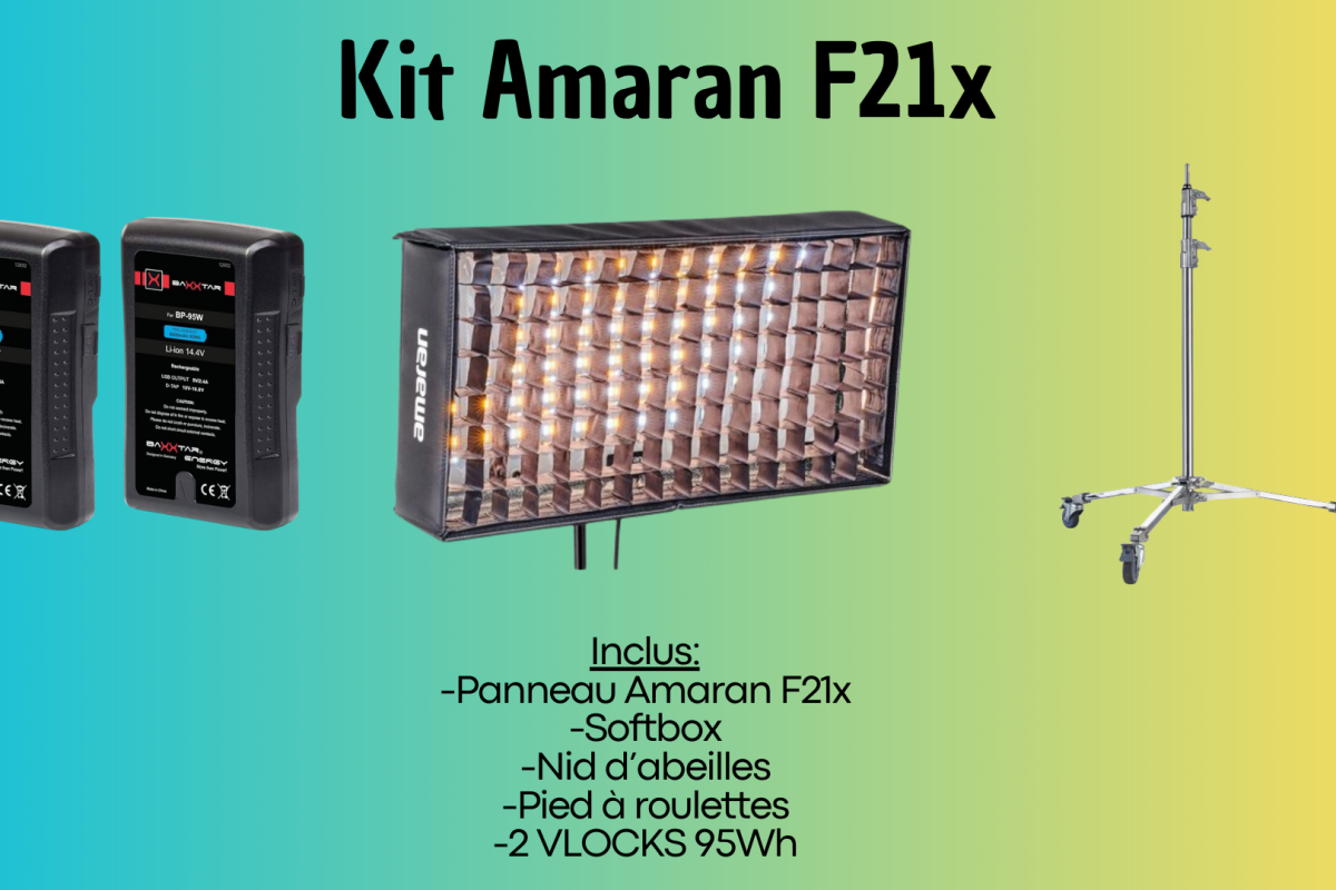Location Aputure Amaran F21X - Lightyshare