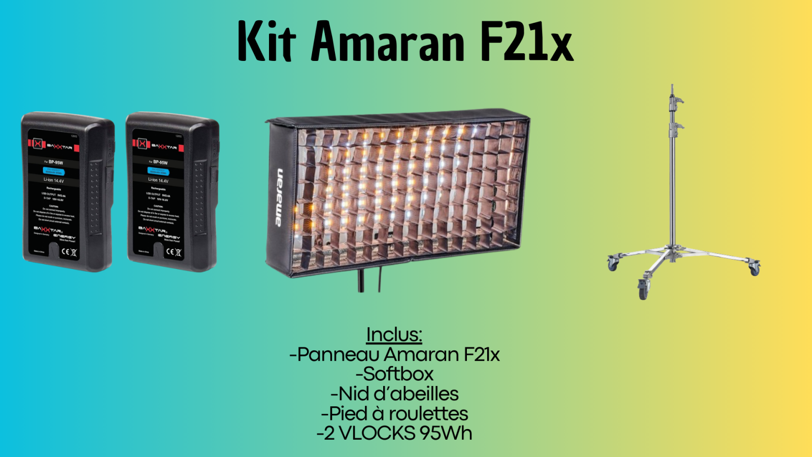Aputure Amaran F21X - Photo 1 sur 4