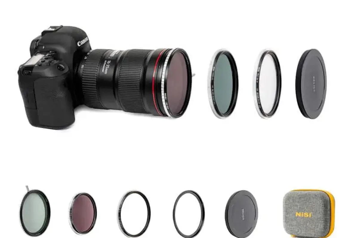 Location NISI Kit NiSi SWIFT VND MiST (ND Variable True Color 1-5 Stops + ND 4 Stops + Black Mist  1/4) - Lightyshare
