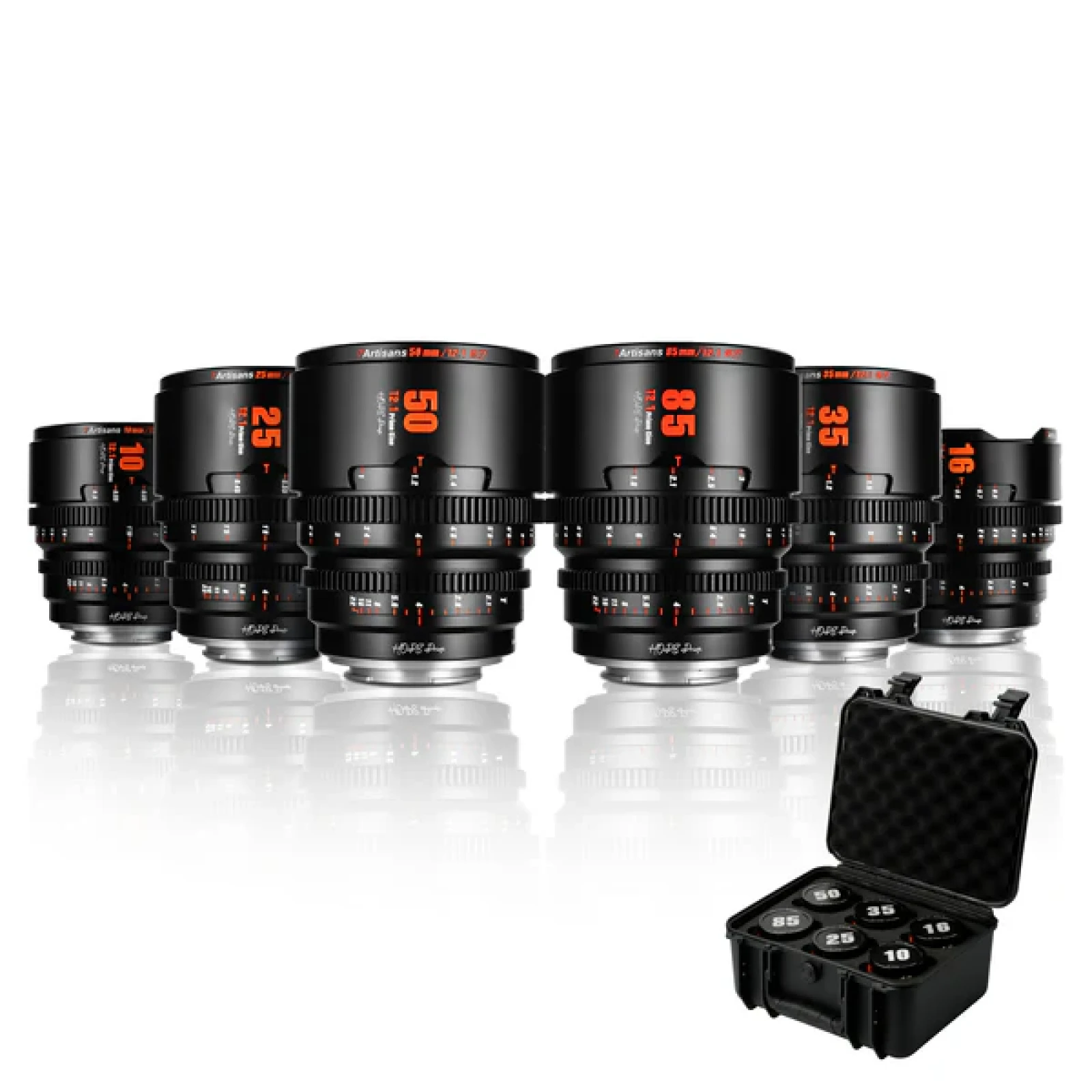7artisans Hope Prime cinéma Monture E 10-16-24-35-50-85 T2.1 - Photo 1 sur 4