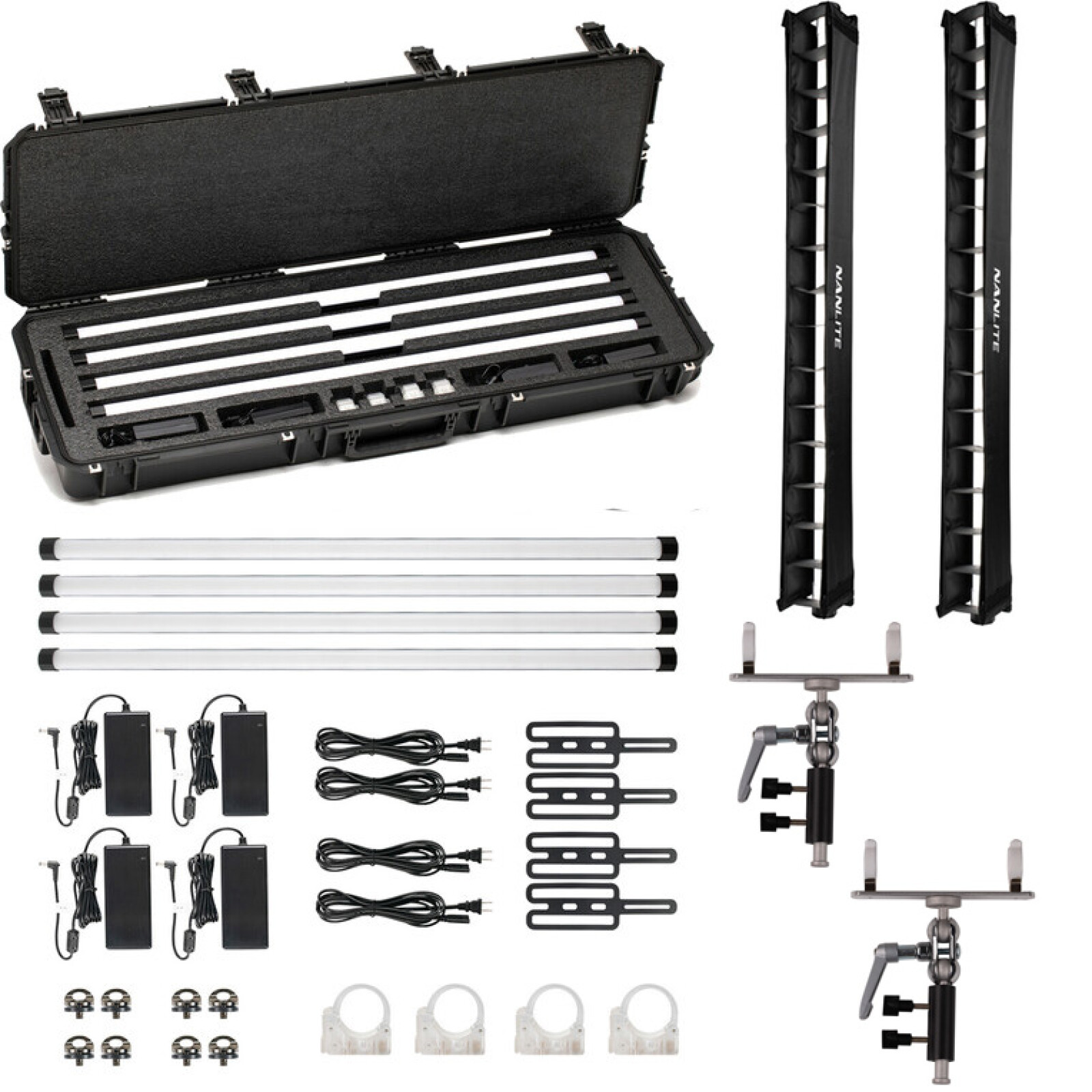 Nanlite PavoTube II 30XR 4 Foot x 4 Lumiere Kit - Photo 1 sur 2