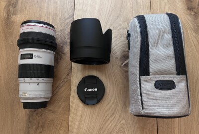 Location Canon 70-200 mm f/2.8 IS USM II Avec Gear Focale Cine