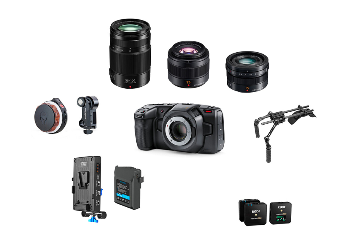 Location PACK BMPCC4K STANDARD - Lightyshare