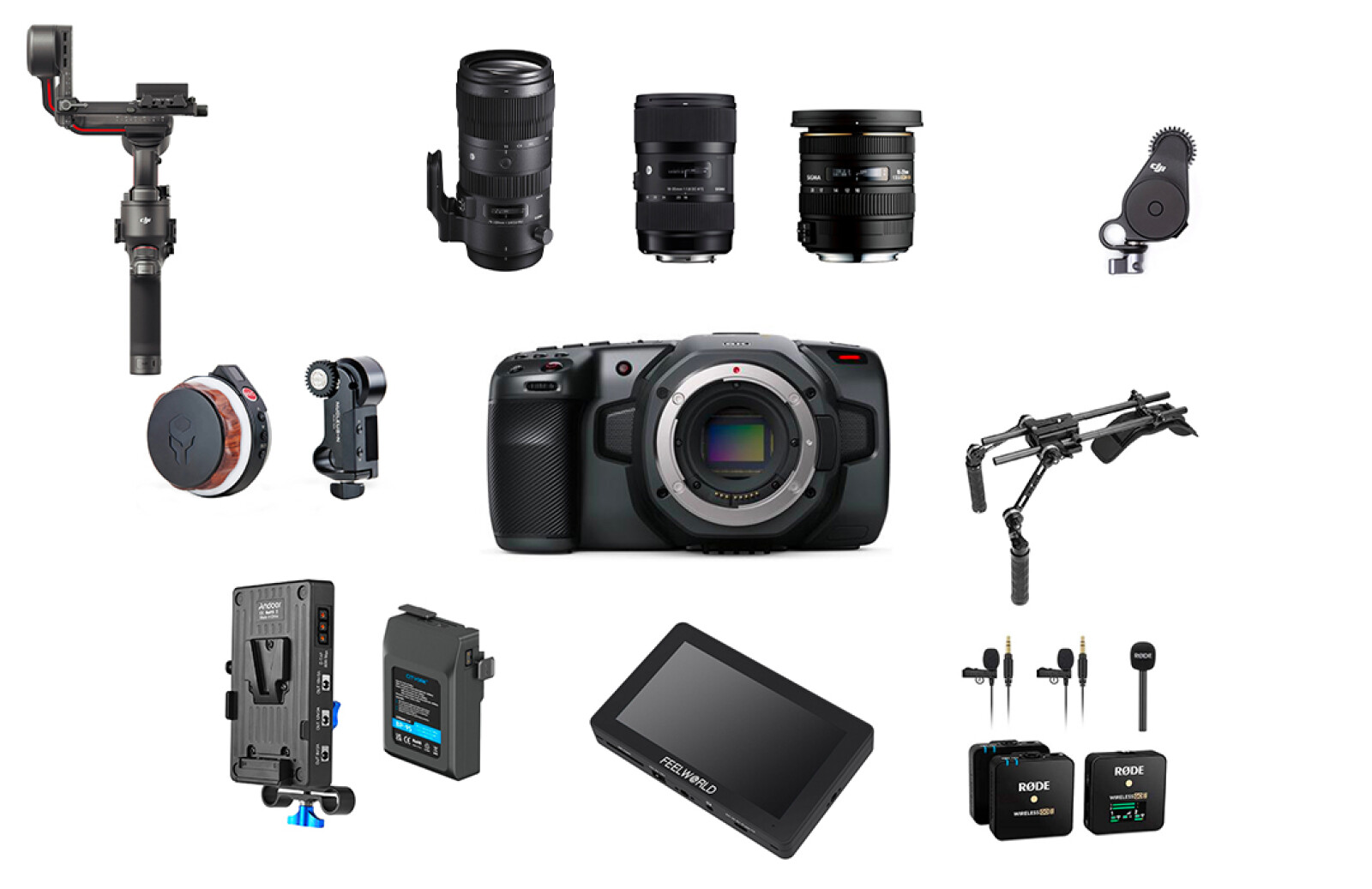 PACK BMPCC6K STABILISATEUR - Photo 1 sur 1