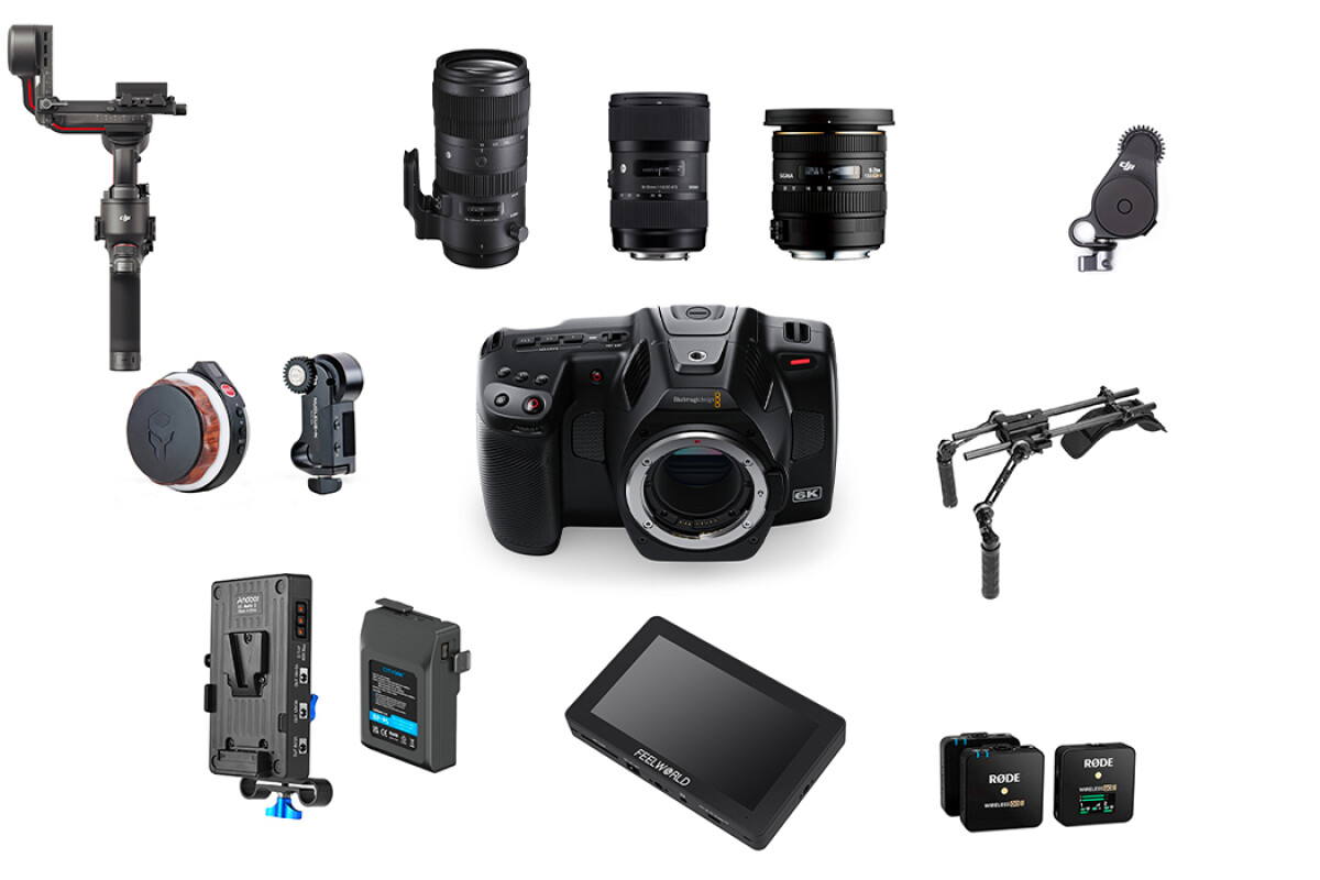 Location PACK BMPCC 6K PRO STABILISATEUR - Lightyshare