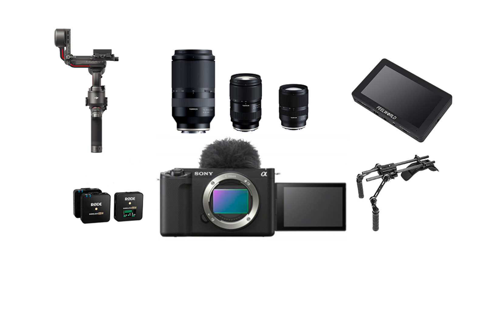 PACK SONY ZVE1 STABILISATEUR - Photo 1 sur 1