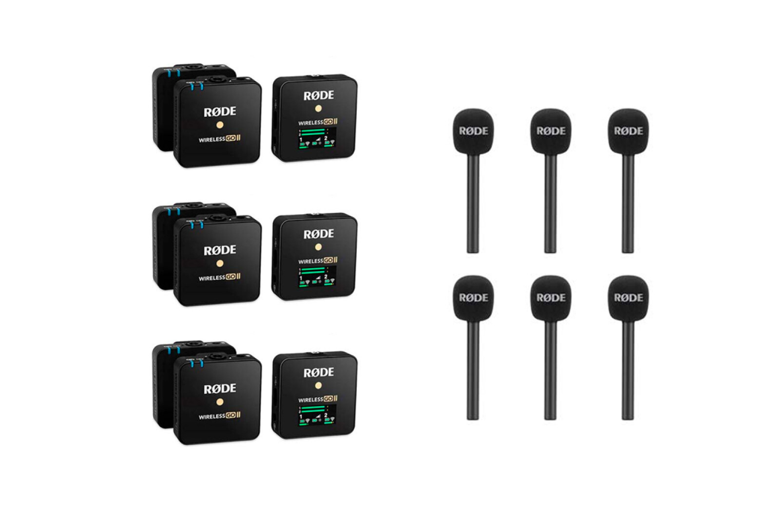 PACK RODE WIRELESS GO II - Photo 1 sur 1