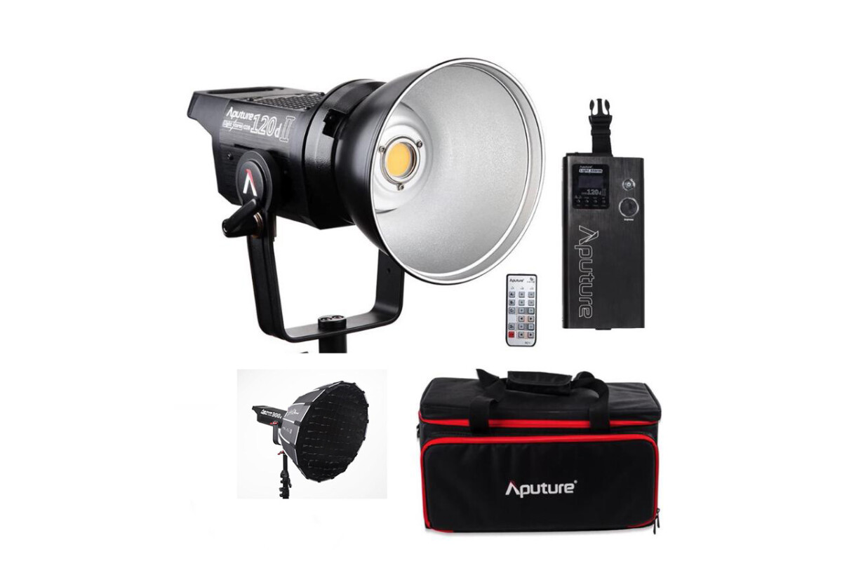 Location APUTURE COB 120D Mark II avec Dome ( mini ou grand ) - Lightyshare