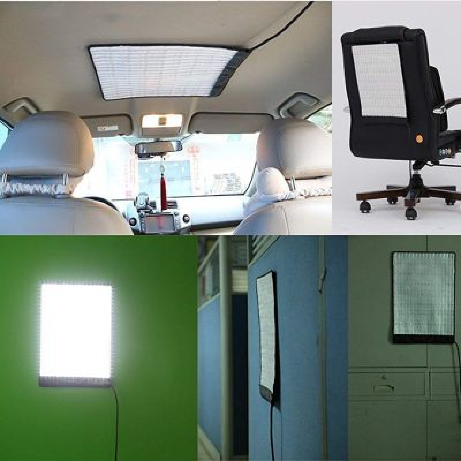 Panneau LED flexible 100W  (T° variable: 3000°-5600°k) + deux diffuseurs - Photo 2 sur 4