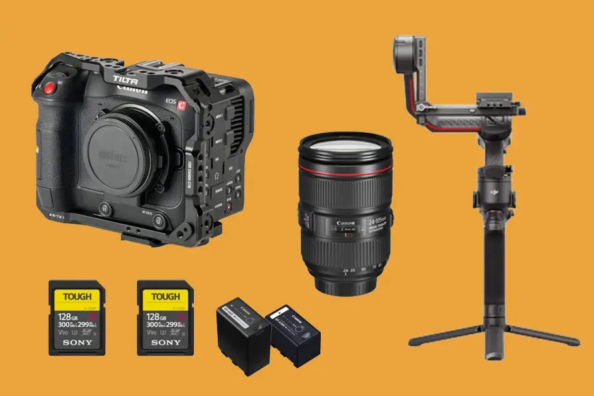 Location Pack Canon EOS C70 Ronin RS3 Pro - Lightyshare