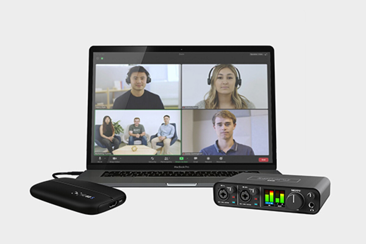 Location MacBook Pro avec Zoom/Meet/Teams (Apple, Elgato HD60+, Motu M2) - Lightyshare