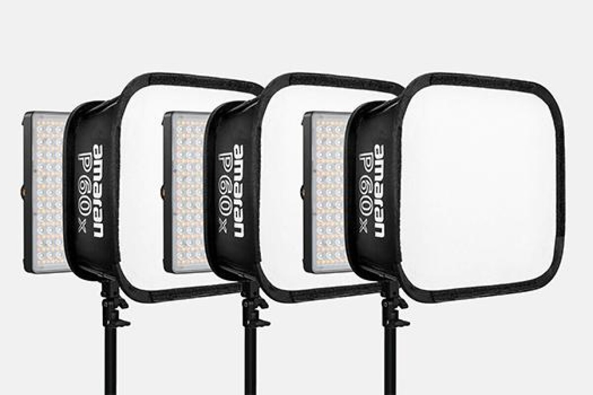 Location 3 x leds Aputure P60X #kit (bicolor) - Lightyshare